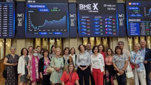 Crónica de la visita guiada al Palacio de la Bolsa de Madrid - 5 de septiembre 2025 - ASPM Asociación del Secretariado Profesional de Madrid