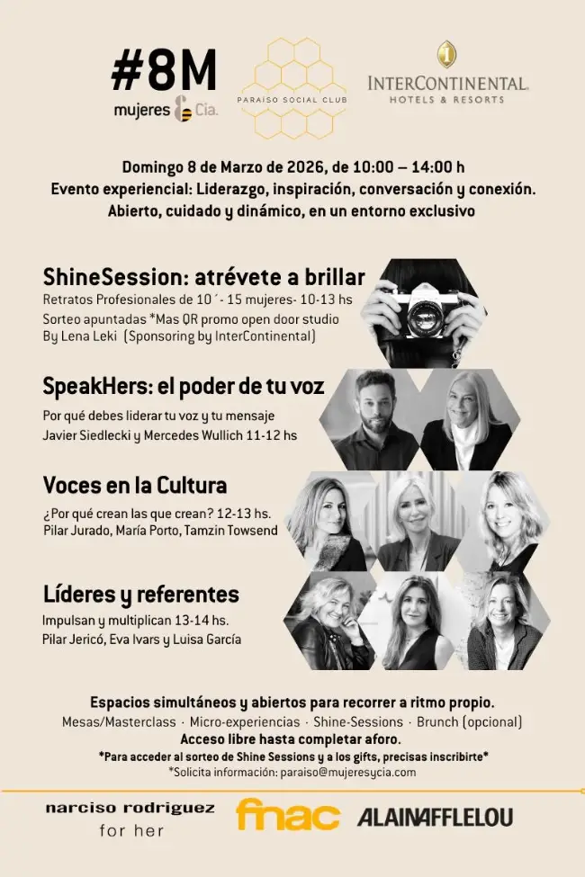 Celebre el 8 de marzo con Mujeresycia en InterContinental Madrid - ASPM Asociación del Secretariado Profesional de Madrid